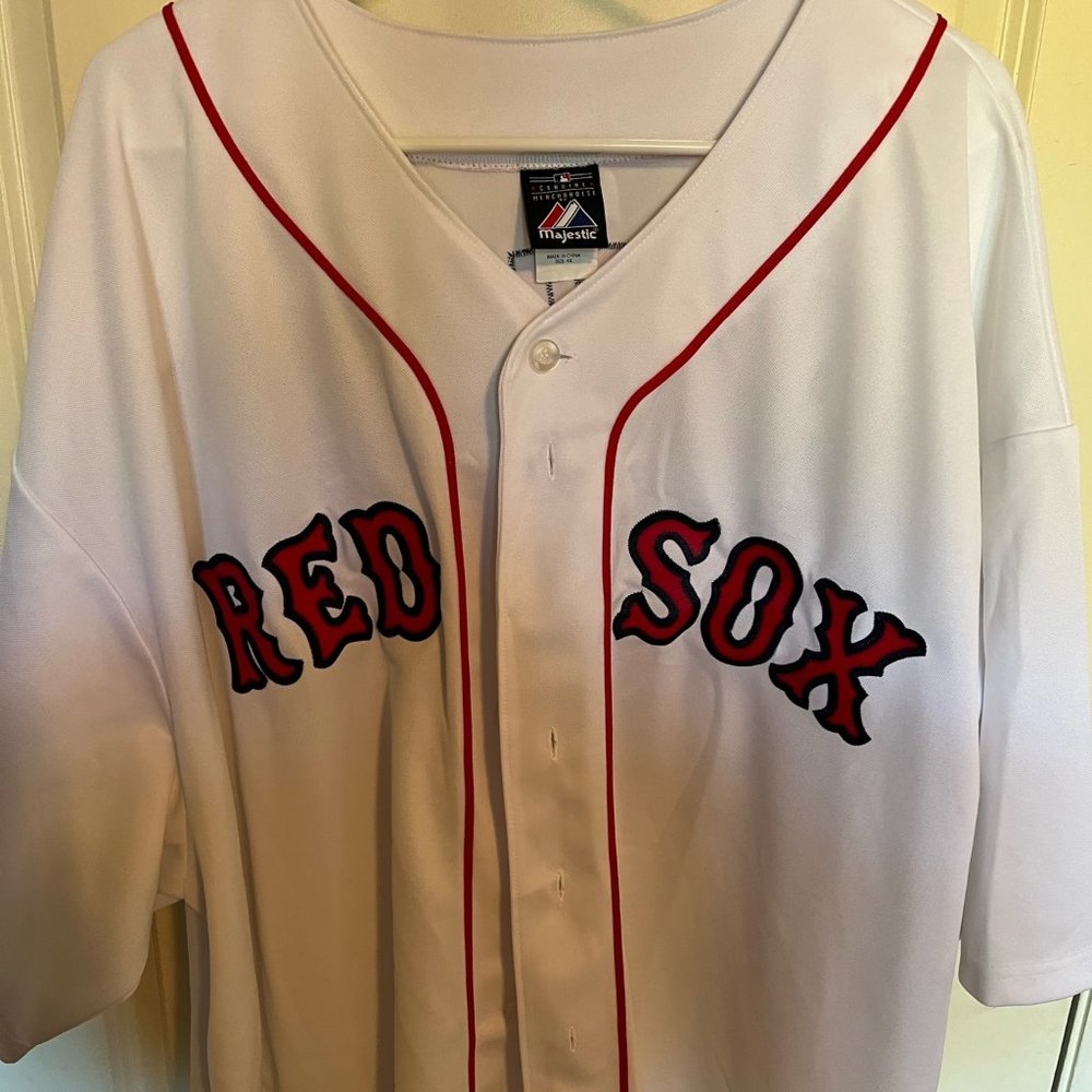 Majestic - Boston Red Sox Jersey - White - Papelbon - #58 - Like New - 4XL